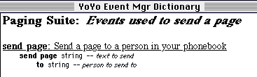 yoyo mgr dictionary